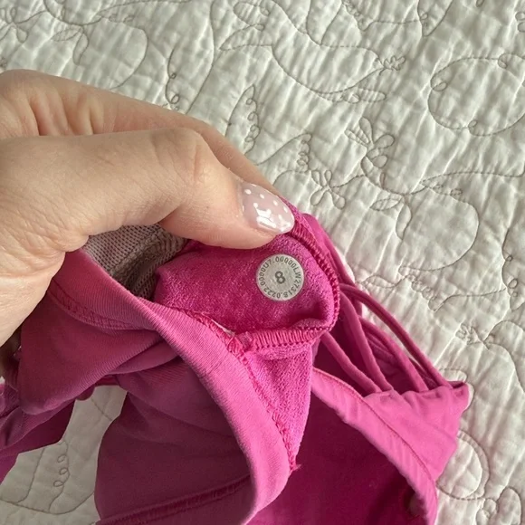 Sonic Pink Lululemon Free to Be Bra - Picture 3 of 3